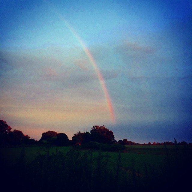 #Rainbow in the #Hamptons. #longisland #weekend #saturday