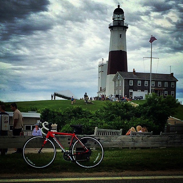20 mile #ride to the #Montauk #LightHouse. #cycling #longisland #bikelife #cyclinglife #cyclist #cannondale #caad10